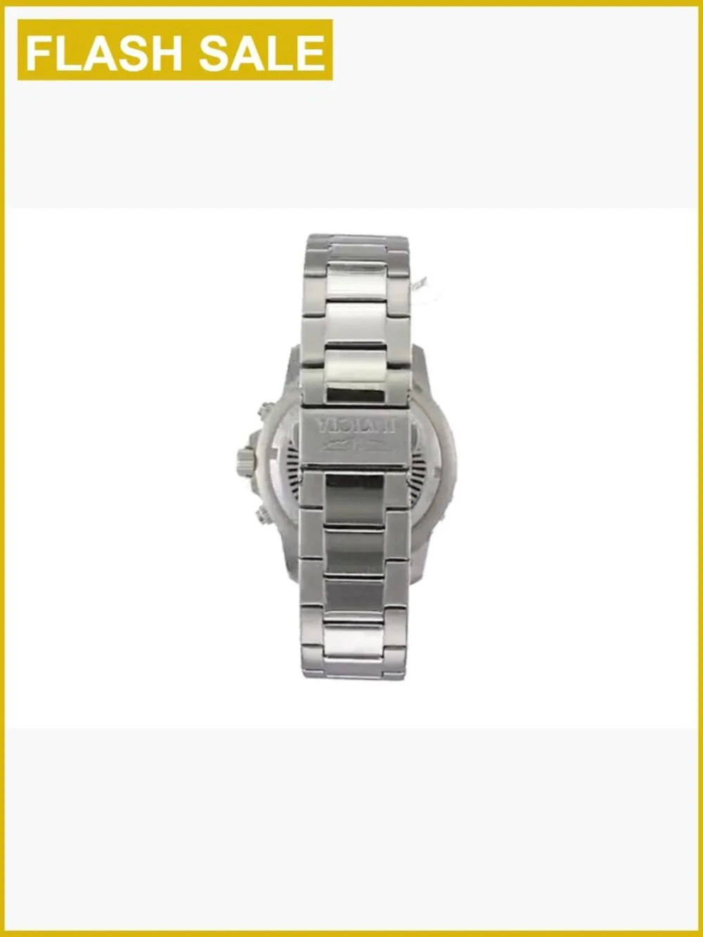 Men's Chronograph Stainless Steel Watch 45mm Japanese Quartz
